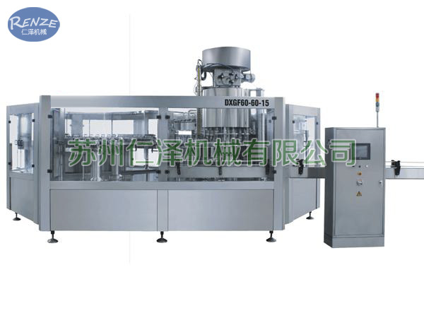 22000，24000瓶/時(shí) 沖瓶灌裝旋蓋三合一機(jī)組